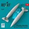 RESKIT RSU48-0565 150 gallon underwing fuel tanks (2 pcs) (F-5E/F/N, F-20, AT-3) (3D Printed) (1/48)